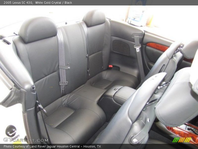 White Gold Crystal / Black 2005 Lexus SC 430