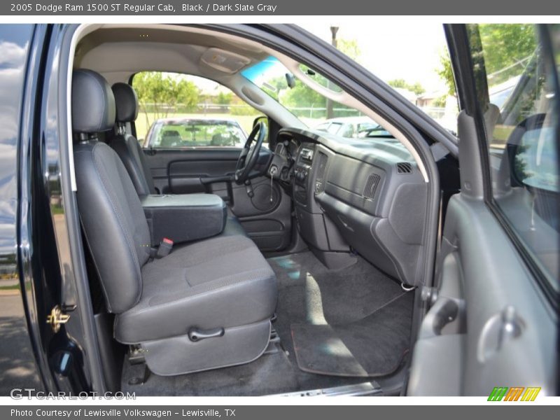 Black / Dark Slate Gray 2005 Dodge Ram 1500 ST Regular Cab