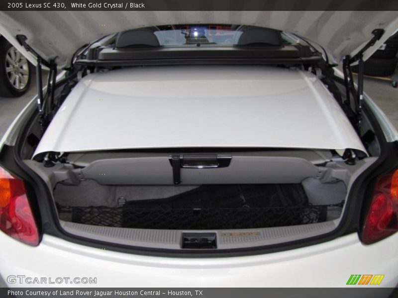 White Gold Crystal / Black 2005 Lexus SC 430