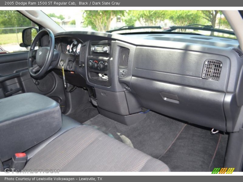 Black / Dark Slate Gray 2005 Dodge Ram 1500 ST Regular Cab