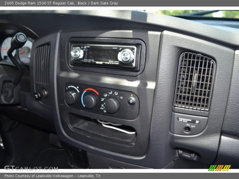 Black / Dark Slate Gray 2005 Dodge Ram 1500 ST Regular Cab