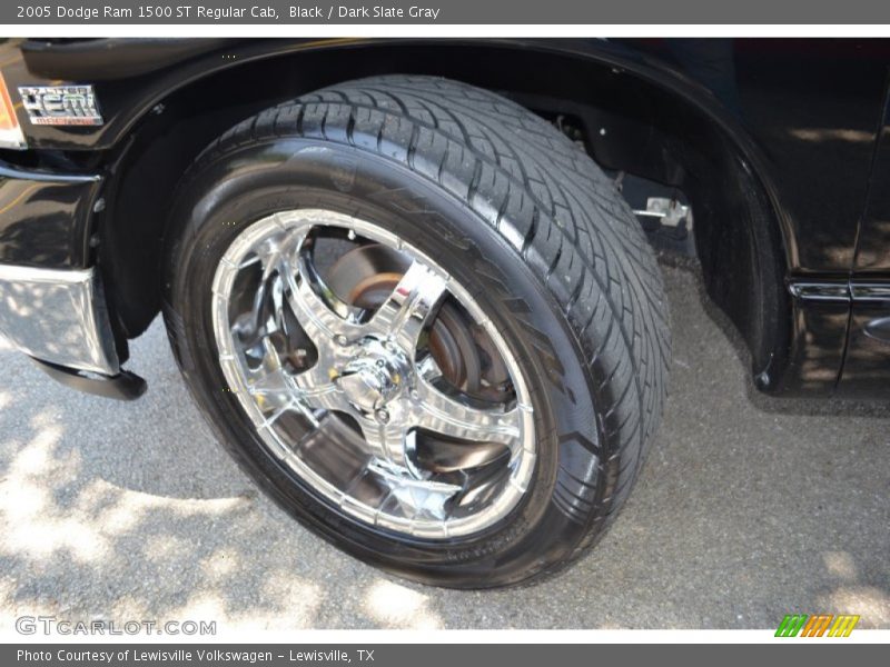 Black / Dark Slate Gray 2005 Dodge Ram 1500 ST Regular Cab