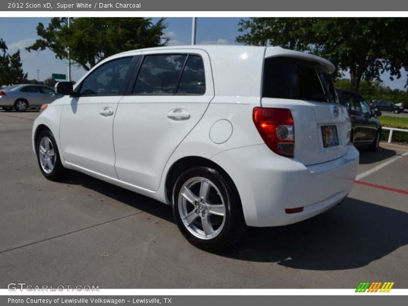 Super White / Dark Charcoal 2012 Scion xD