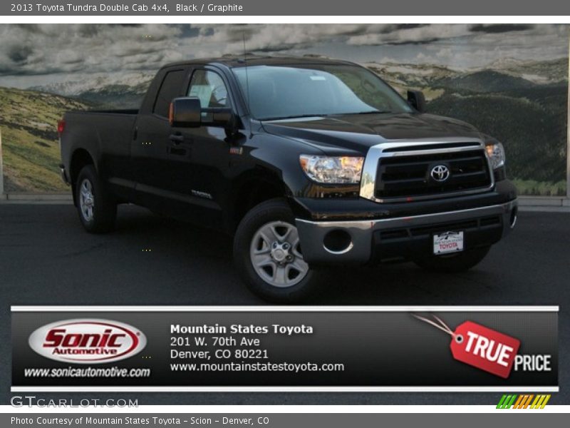 Black / Graphite 2013 Toyota Tundra Double Cab 4x4