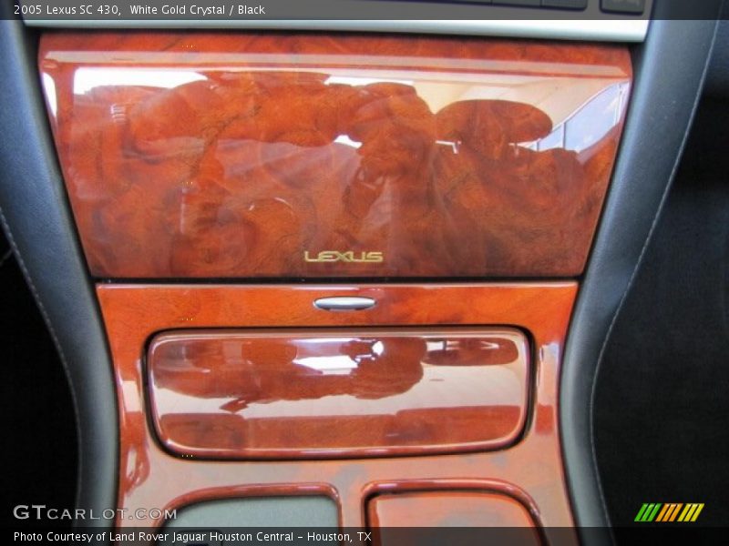 White Gold Crystal / Black 2005 Lexus SC 430