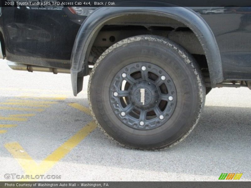 Black / Oak 2003 Toyota Tundra SR5 TRD Access Cab 4x4