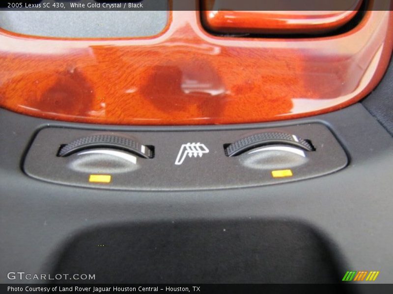 White Gold Crystal / Black 2005 Lexus SC 430
