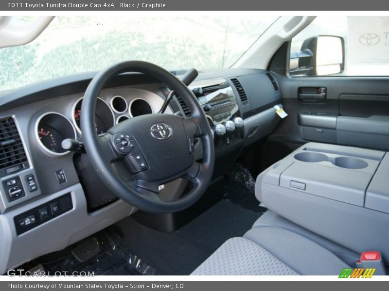  2013 Tundra Double Cab 4x4 Graphite Interior