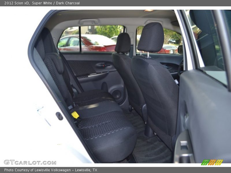 Super White / Dark Charcoal 2012 Scion xD