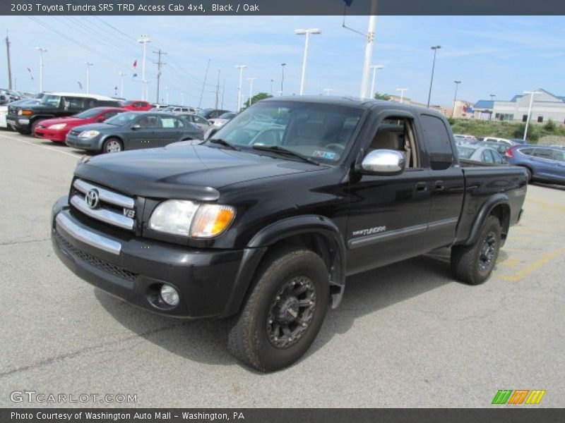 Black / Oak 2003 Toyota Tundra SR5 TRD Access Cab 4x4