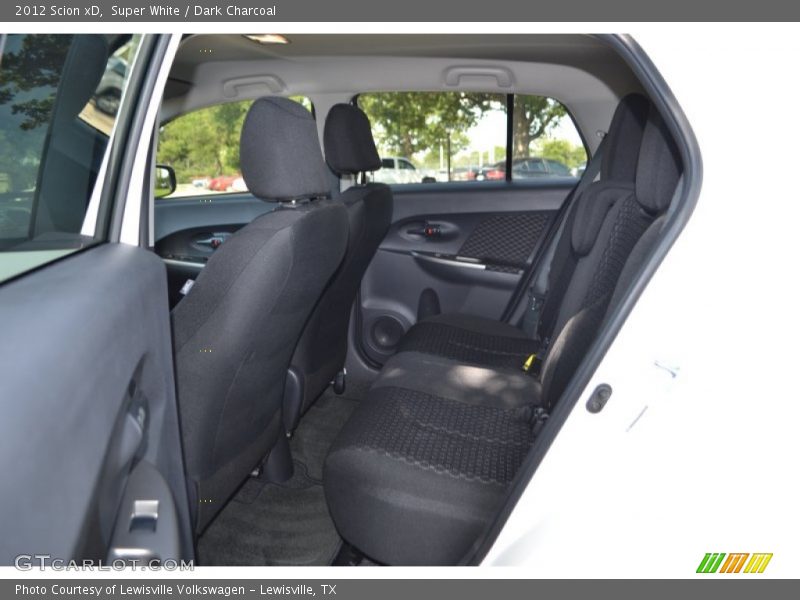 Super White / Dark Charcoal 2012 Scion xD