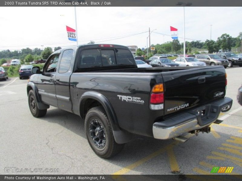 Black / Oak 2003 Toyota Tundra SR5 TRD Access Cab 4x4