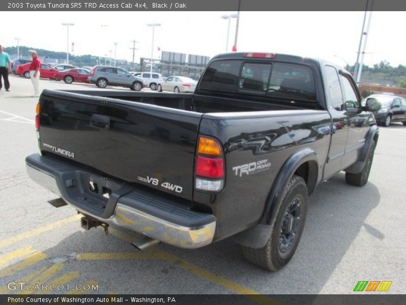 Black / Oak 2003 Toyota Tundra SR5 TRD Access Cab 4x4
