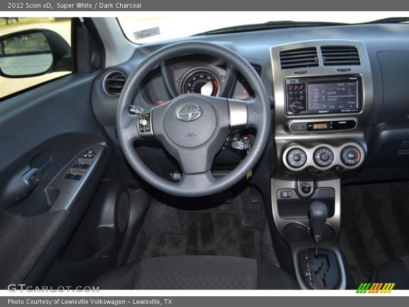 Super White / Dark Charcoal 2012 Scion xD