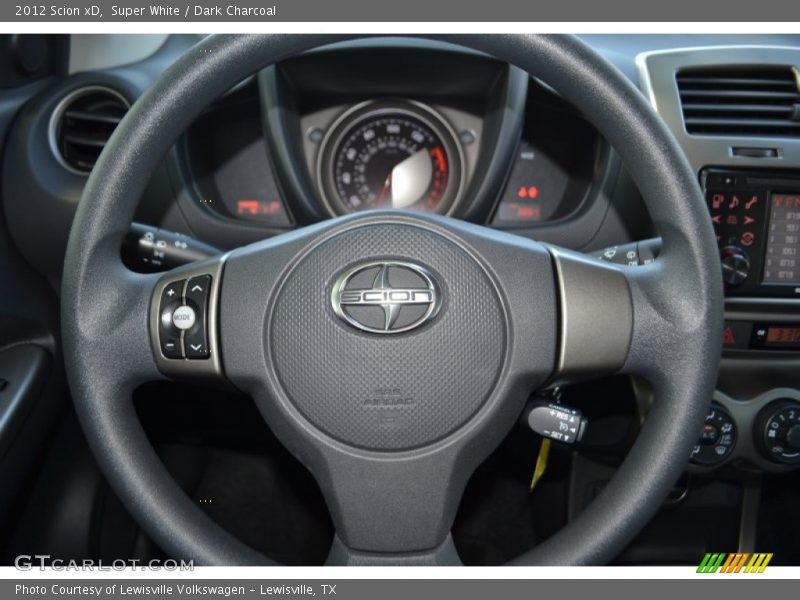 Super White / Dark Charcoal 2012 Scion xD