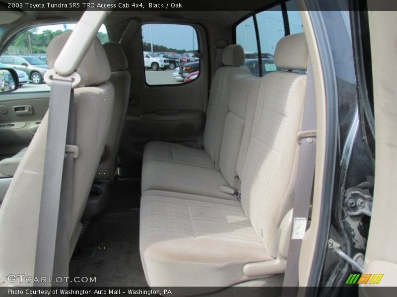Black / Oak 2003 Toyota Tundra SR5 TRD Access Cab 4x4