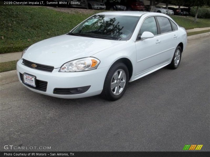Summit White / Ebony 2010 Chevrolet Impala LT