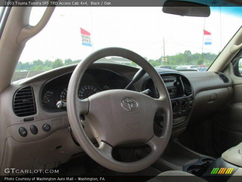 Black / Oak 2003 Toyota Tundra SR5 TRD Access Cab 4x4