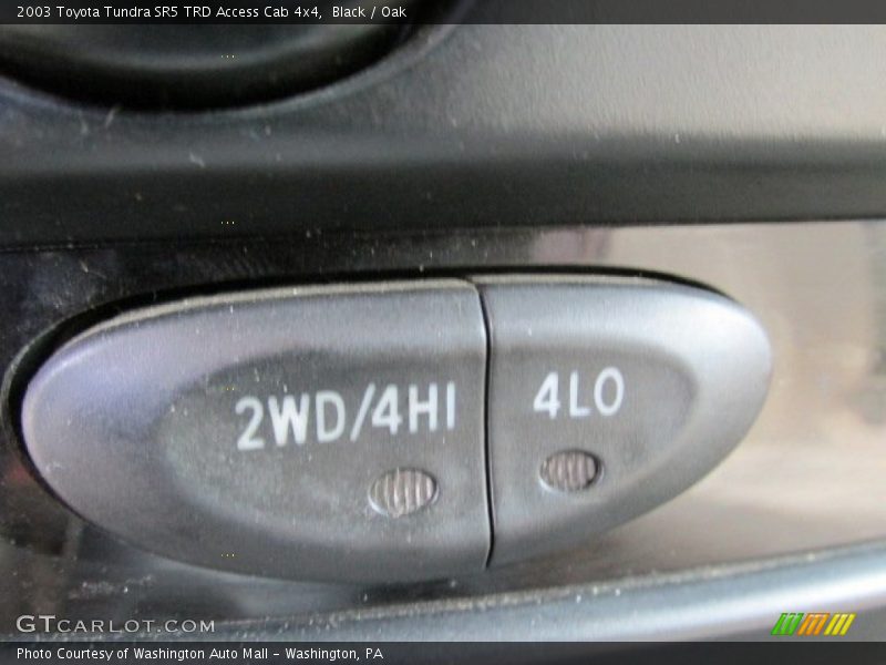 Black / Oak 2003 Toyota Tundra SR5 TRD Access Cab 4x4