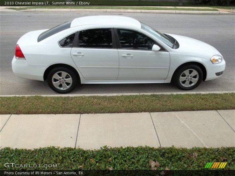 Summit White / Ebony 2010 Chevrolet Impala LT