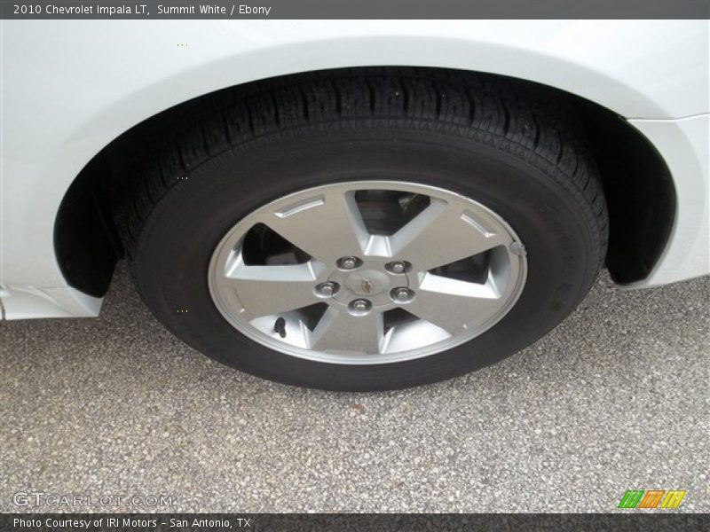 Summit White / Ebony 2010 Chevrolet Impala LT