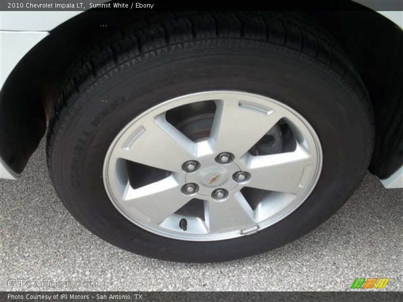 Summit White / Ebony 2010 Chevrolet Impala LT
