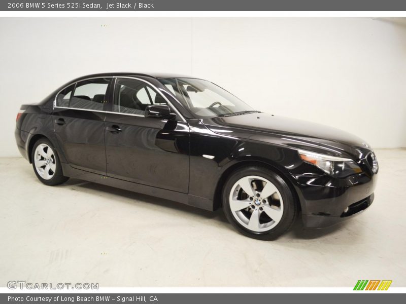 Jet Black / Black 2006 BMW 5 Series 525i Sedan
