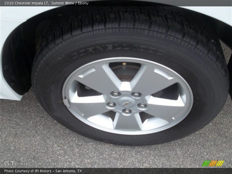 Summit White / Ebony 2010 Chevrolet Impala LT