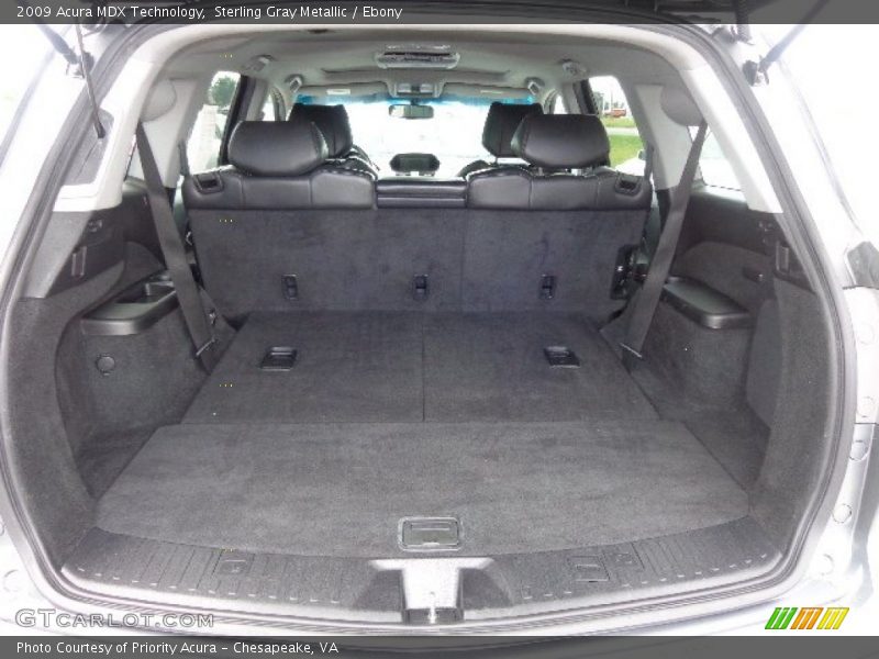 Sterling Gray Metallic / Ebony 2009 Acura MDX Technology