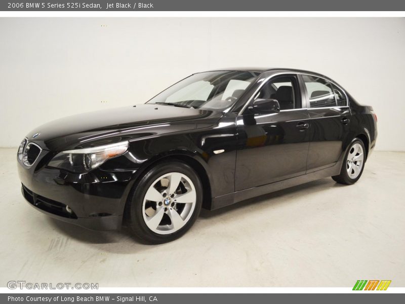 Jet Black / Black 2006 BMW 5 Series 525i Sedan