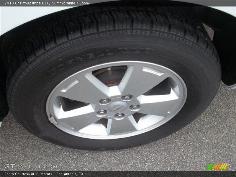 Summit White / Ebony 2010 Chevrolet Impala LT