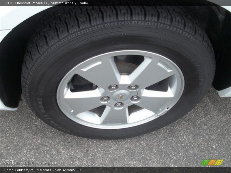 Summit White / Ebony 2010 Chevrolet Impala LT