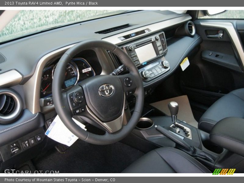 Pyrite Mica / Black 2013 Toyota RAV4 Limited AWD