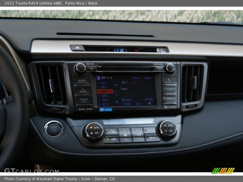 Pyrite Mica / Black 2013 Toyota RAV4 Limited AWD