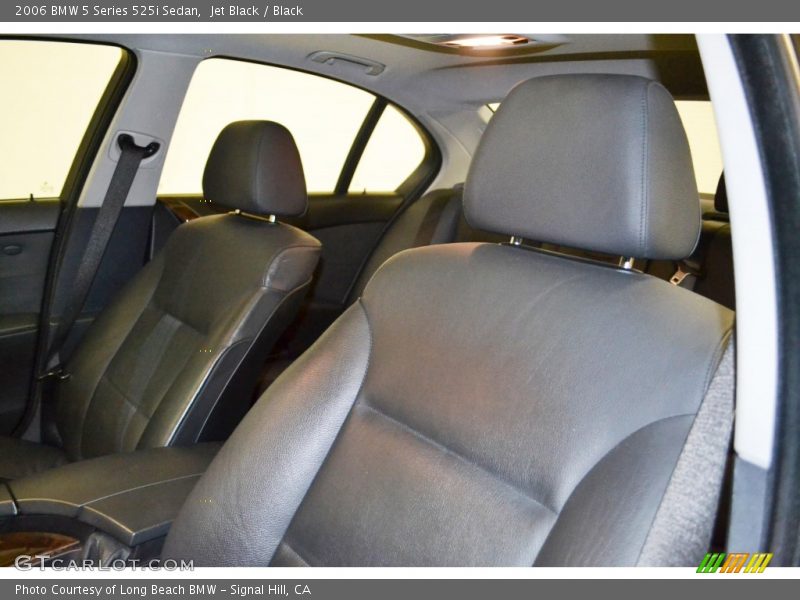 Jet Black / Black 2006 BMW 5 Series 525i Sedan