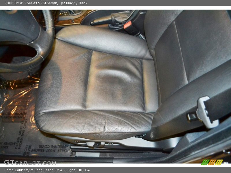 Jet Black / Black 2006 BMW 5 Series 525i Sedan