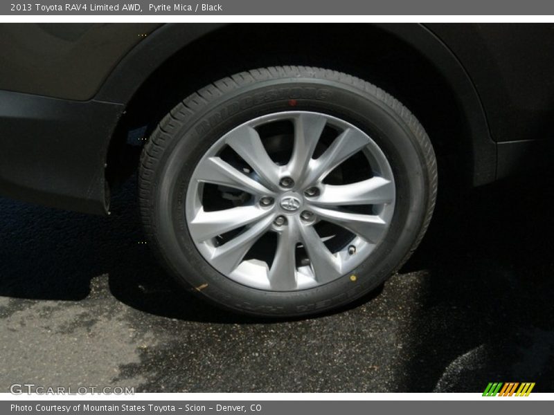 Pyrite Mica / Black 2013 Toyota RAV4 Limited AWD