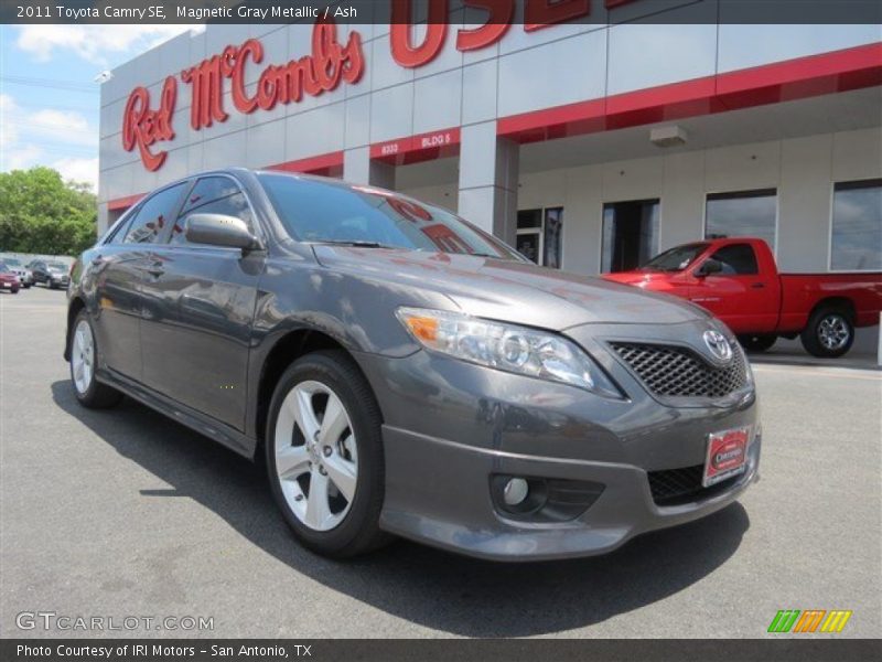 Magnetic Gray Metallic / Ash 2011 Toyota Camry SE