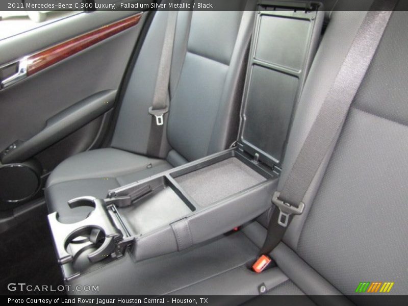Palladium Silver Metallic / Black 2011 Mercedes-Benz C 300 Luxury