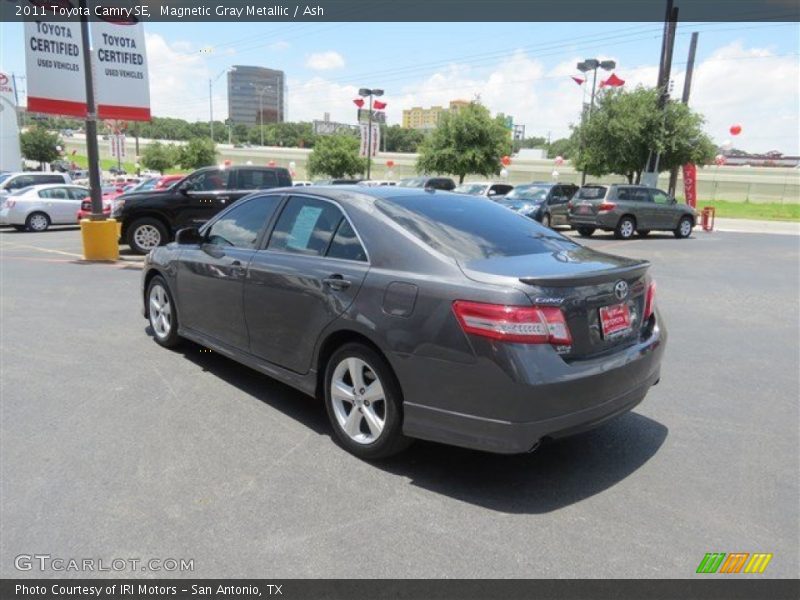 Magnetic Gray Metallic / Ash 2011 Toyota Camry SE