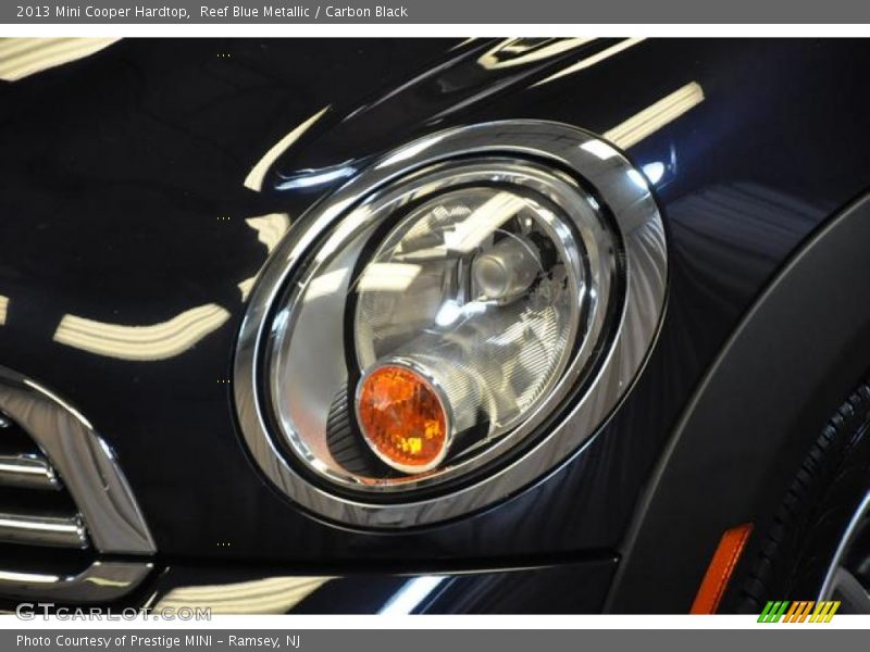 Reef Blue Metallic / Carbon Black 2013 Mini Cooper Hardtop