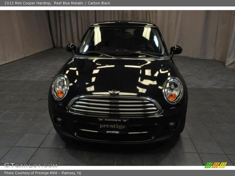 Reef Blue Metallic / Carbon Black 2013 Mini Cooper Hardtop