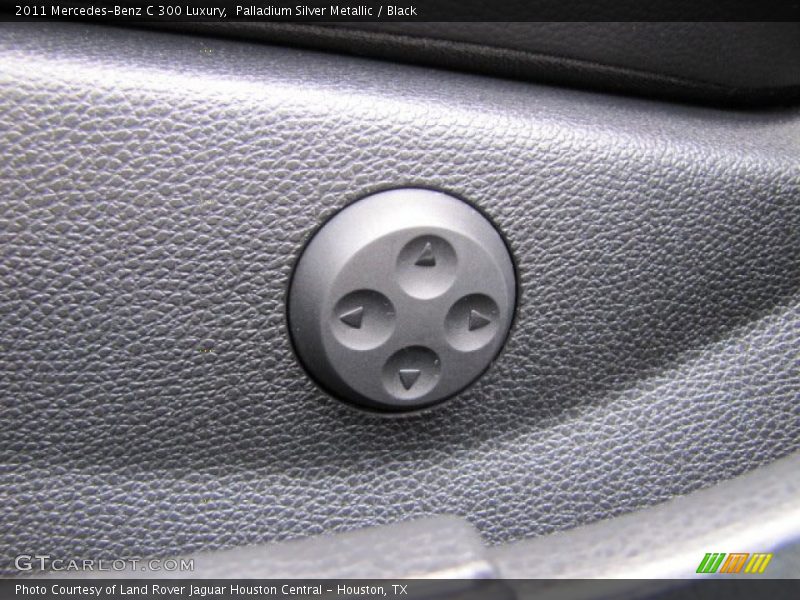 Palladium Silver Metallic / Black 2011 Mercedes-Benz C 300 Luxury
