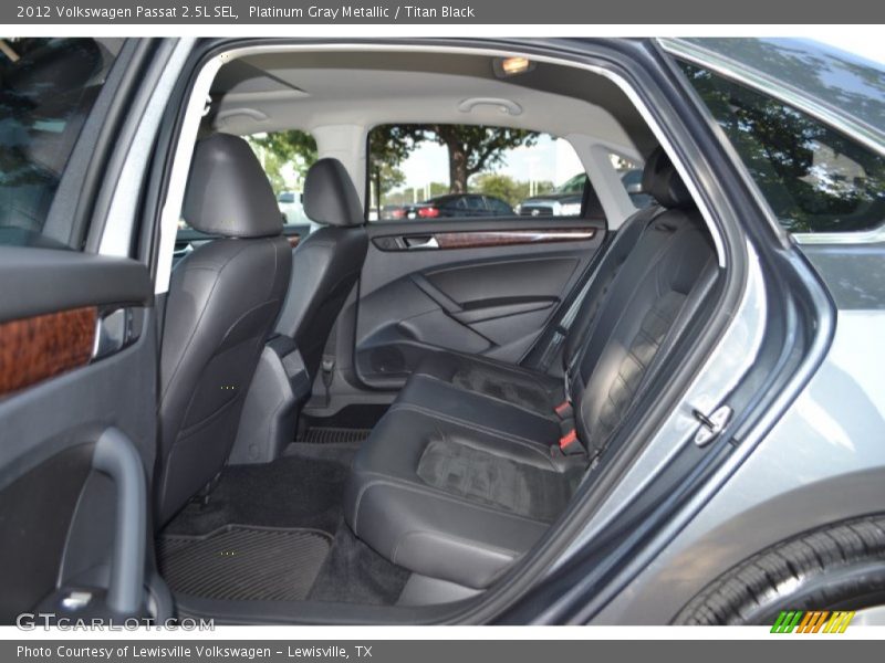 Platinum Gray Metallic / Titan Black 2012 Volkswagen Passat 2.5L SEL
