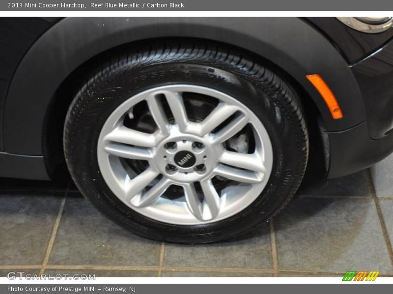 Reef Blue Metallic / Carbon Black 2013 Mini Cooper Hardtop