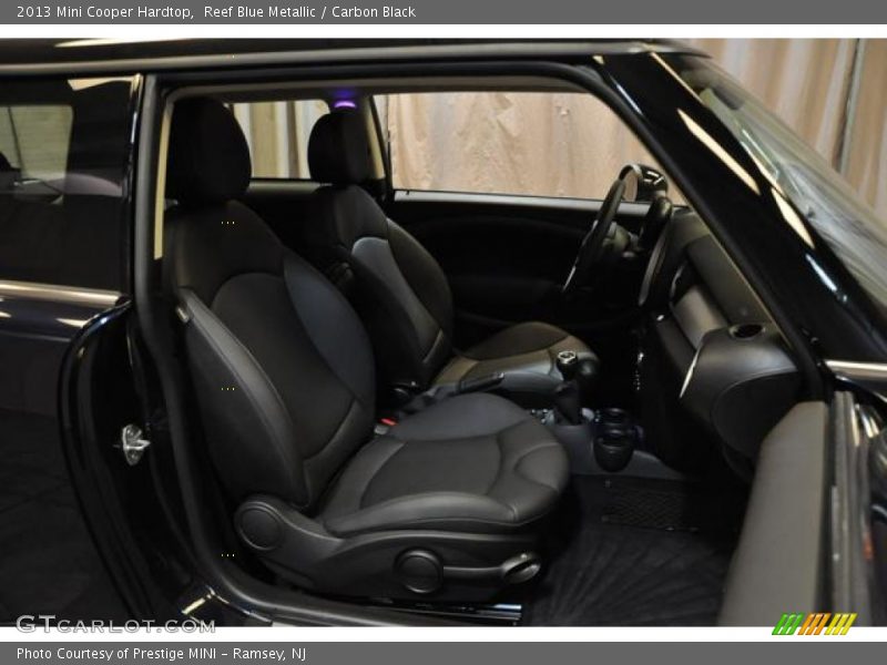 Reef Blue Metallic / Carbon Black 2013 Mini Cooper Hardtop