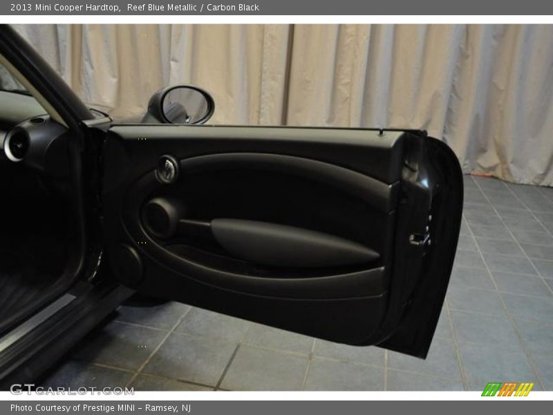 Reef Blue Metallic / Carbon Black 2013 Mini Cooper Hardtop
