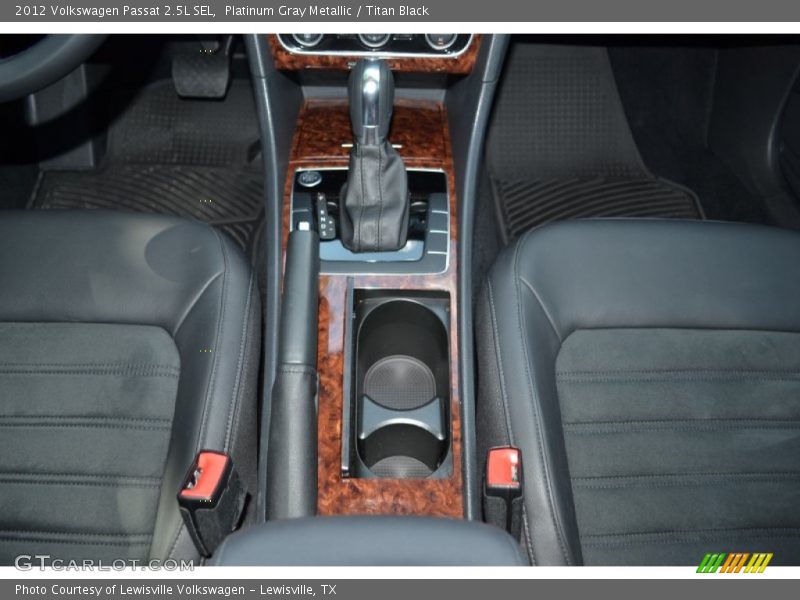 Platinum Gray Metallic / Titan Black 2012 Volkswagen Passat 2.5L SEL