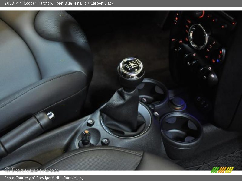 Reef Blue Metallic / Carbon Black 2013 Mini Cooper Hardtop