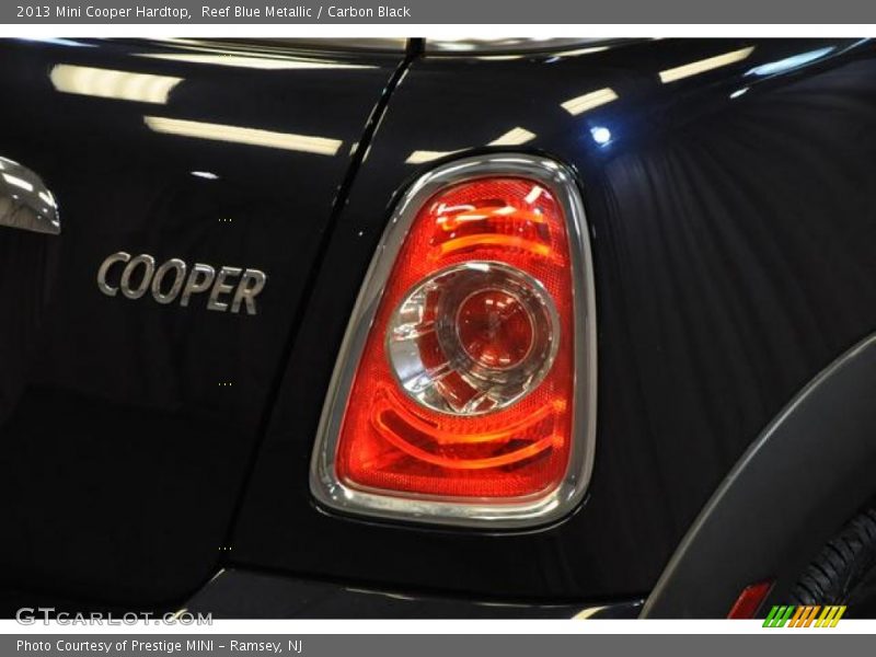Reef Blue Metallic / Carbon Black 2013 Mini Cooper Hardtop